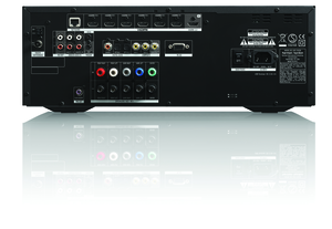 AVR 170 - Black - 5.1-ch, 100-watt AV receiver with HDMI, AirPlay, iOS Direct, USB - Back